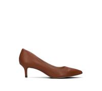 RALPH LAUREN Décolleté donna marrone in pelle 39