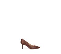 RALPH LAUREN Decollete donna marrone in pelle 42