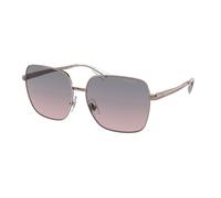 Ralph Lauren Donna RA4142 942768 Occhiali da sole Metallo Oro Marrone Squadrata Normale Sfumato