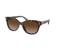 Ralph Lauren Donna RA5305U 500313 Occhiali da sole Acetato Nero Marrone Cat Eye Normale Sfumato