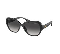 Ralph Lauren Donna RA5316U 61578G Occhiali da sole Iniettato Grigio Grigio Rotonda Normale Sfumato