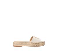 Ralph Lauren - Espadrilles Polly in Tela Tinta - - Shoes - Donna - Marrone - 40 EU