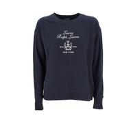 Ralph Lauren - Lauren Logo Sweater - - Sweatshirts & Hoodies - Donna - Blu - M