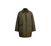 Ralph Lauren - Giacca Trapuntata con Collo in Velluto a Coste - - Coats - Donna - Verde - L