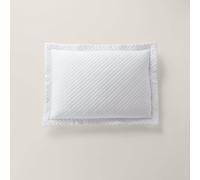 Ralph Lauren Home Copricuscino Argyle in rasatello 50 x 75 cm White