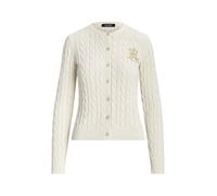 Lauren Ralph Lauren - Cardigan torsadé en coton Bianco - Abbigliamento S Bianco