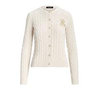 Ralph Lauren, ,Knitwear ,Donna ,Beige ,XL Ralhan Long Sleeve Cardigan