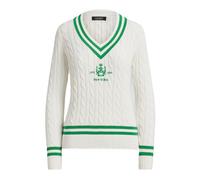 Ralph Lauren, ,Knitwear ,Donna ,Bianco ,L Meren Long Sleeve Pullover