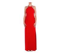 Ralph Lauren - Lauren Shoulder-Buckle Gown - -Dresses -Donna -Rosso -XS