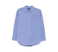 Ralph Lauren - Long Sleeve Button Front Shirt - - Blouses & Shirts - Donna - Blu - S