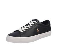 Ralph Lauren Longwood - Sneakers Basse In Pelle Blu - Taglia 42 [9 US 27.5cm]
