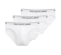 RALPH LAUREN LOW RISE 3PK BRIEF WHITE XL