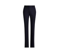 Ralph Lauren - Pantaloni a righe a vita alta - - Trousers - Donna - Blu - S