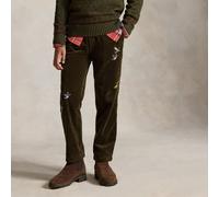 Ralph Lauren Pantaloni Whitman in velluto Relaxed-Fit 6-7 ANNI Brown