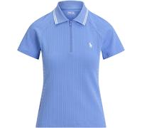 RALPH LAUREN Polo in maglia 1/2 zip, blu chiaro