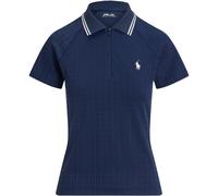 RALPH LAUREN Polo in maglia 1/2 zip, navy