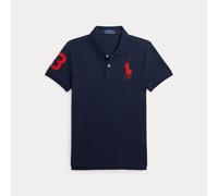 Ralph Lauren Polo in piqué di cotone Slim-Fit M Blue