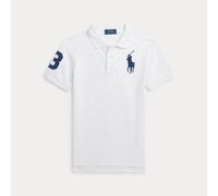 Ralph Lauren Polo in piqué di cotone Slim-Fit S White