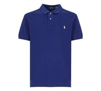 Ralph Lauren - Polo in Piqué di Cotone Slim Fit - - Tops - Uomo - Blu - M
