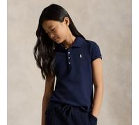 Ralph Lauren Polo in piqué di cotone stretch M Blue