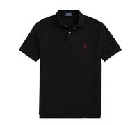 Ralph Lauren Polo in piquet vestibilità aderente., nero, S