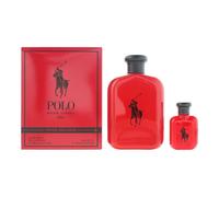 Ralph Lauren Polo Red 2 Piece Gift Set: EDT 125ml - EDT 15ml for Men