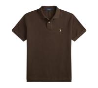 Ralph Lauren - Polo Slim Fit Personalizzata in Mesh - - Tops - Uomo - Marrone - M