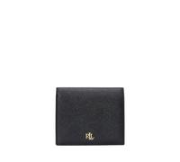 Lauren Ralph Lauren Portafoglio compatto in pelle Nero Donna Taglia T.U.