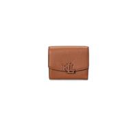 Ralph Lauren - Portafoglio piccolo con patta Cameryn in pelle martellata - -Accessories -Donna -Marrone -ONE SIZE