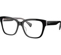 Ralph Lauren Donna RA7162U 6066 Montature da vista Acetato Nero Trasparente Squadrata Normale