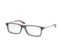 Ralph Lauren Rl 6128 Occhiali Da Vista Uomo Grigio Geometrico