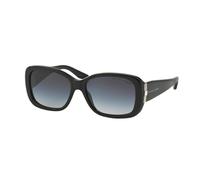 Ralph Lauren RL 8127B Women's Rectangular Sunglasses - Black Frame, Grey Gradient Lenses