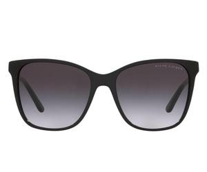 Ralph Lauren Rl 8201 Occhiali Da Sole Donna Nero Geometrico Grigio 56mm