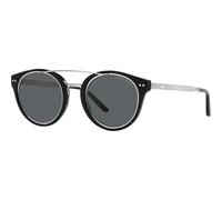 Ralph Lauren RL 8210 5001/5V Unisex Sunglasses - Black Frame, Gray Lenses
