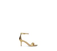 RALPH LAUREN Sandalo donna oro in pelle 41