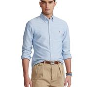 Polo Ralph Lauren - Camicia Oxford slim color blu medio S