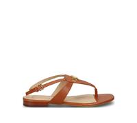 Ralph Lauren, ,Shoes ,Donna ,Marrone ,39 1/2 EU Everley sandali sandalo piatto