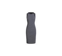 Ralph Lauren - Striped Button-trim Sleeveless Dress - - Dresses - Donna - Blu - 4XS