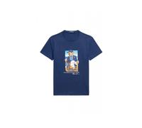 Polo Ralph Lauren Maglietta navy / blu chiaro / marrone chiaro / bianco Uomo - PROMO - Premium - Maglie e T-shirt - T-shirt Polo Ralph Lauren XL