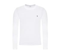 Ralph Lauren T-Shirt Uomo Bianco LS Crew Neck
