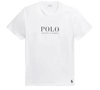 Ralph Lauren T-Shirt Uomo Bianco T-Shirt Casual con Stampa Logo S