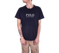 Ralph Lauren T-Shirt Uomo Blu T-Shirt Casual con Stampa Logo XL