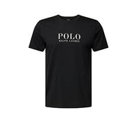 T-shirt Ralph Lauren Logo Cotton Sleep manica corta nero bianco - S