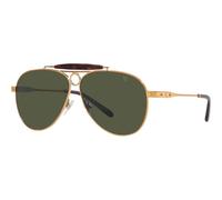 Ralph Lauren The Countryman RL7078 9449/31 Men's Sunglasses - Antique Gold Frame, Green Lenses