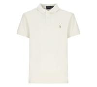 Polo Ralph Lauren - Polo cintré en coton piqué 710536856 Bianco - Abbigliamento XL Bianco