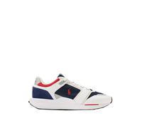 Ralph Lauren - Train 89 V2 Sneaker con pannelli in pelle scamosciata - -Shoes -Uomo -Bianco -43 EU