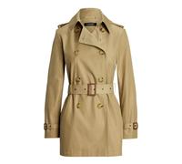Ralph Lauren - Trench Coat con Logo - - Coats - Donna - Beige - M