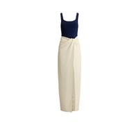 Ralph Lauren - Twist-detail Two-Tone Maxi Dress - -Dresses -Donna -Multicolore -2XS