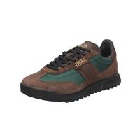 Ralph Lauren Varick - Sneakers Basse In Suede Marrone - Uomo Scarpe Sneakers