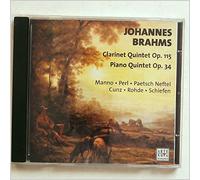 Ralph Manno, Alfredo Perl - Johannes Brahms: Clarinet Quintet Op.115, Piano Quintet Op. 34 [Music CD]
